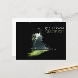 「好奇心」感動的引用文 ポストカード