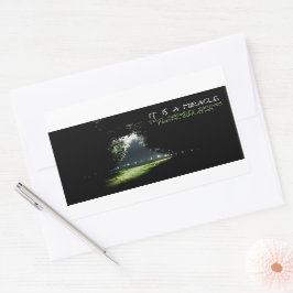 「好奇心」感動的引用文 長方形シール