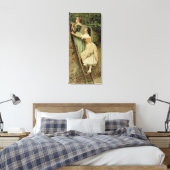 好奇心,梨の年次から, 1892 キャンバスプリント (インサイチュ (寝室))