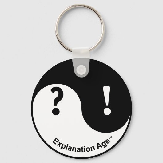 好奇心&確信キーチェーン キーホルダー (正面)