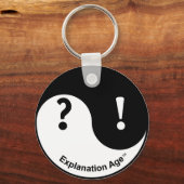 好奇心&確信キーチェーン キーホルダー (正面)