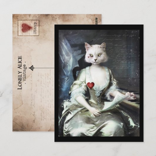 「好奇心」I ポストカード (正面/裏面)