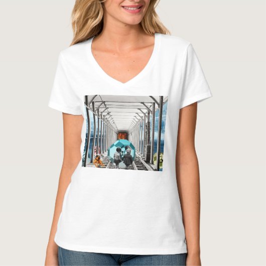 好奇心 Tシャツ (正面)