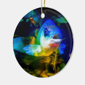 好奇魚 セラミックオーナメント (左)