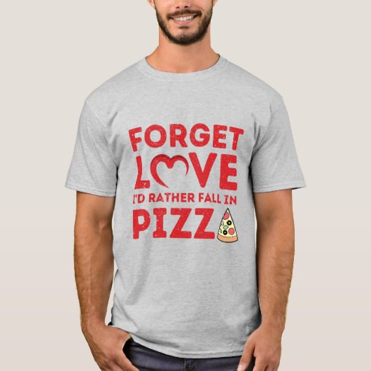 好忘れきピザで秋 Tシャツ (正面)