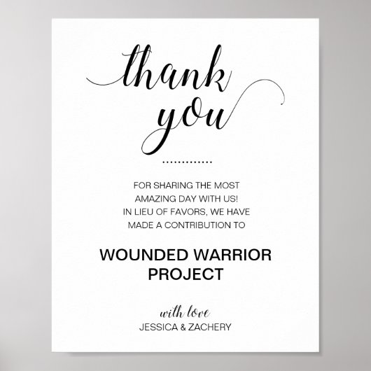 好意ではなく慈善に寄付す結婚る ポスター (正面)