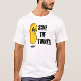 "好意によってTwinkie"の都市Tシャツ救って下さい Tシャツ