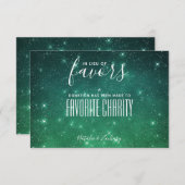 好意に代わる星空の夜のチャリティー結婚 (正面/裏面)