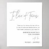 好意のサインに代わる結婚ハーロー ポスター (正面)