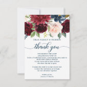 好意の代りに座席表ありがとう 案内状 (正面)