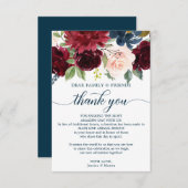 好意の代りに座席表ありがとう 案内状 (正面/裏面)