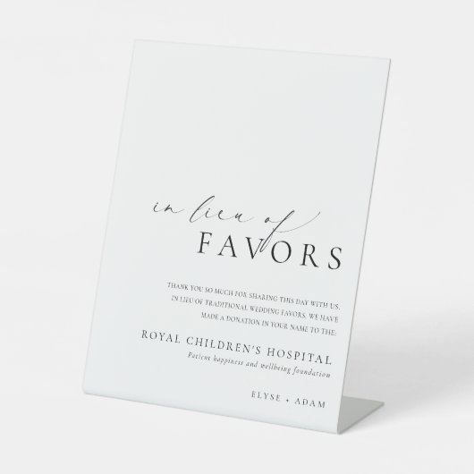 好意の署名に代わるレズメアのミニマル主義者 台座サイン (正面)