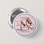 好意はベビーシャワーにボタンをかけます 缶バッジ (正面&裏面)
