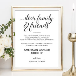 好意エレガントに代わる慈善施結婚施 ポスター