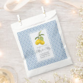 好意バッグ甘いミセス・レモン・ブルー フェイバーバッグ (クリップ留めされた状態)