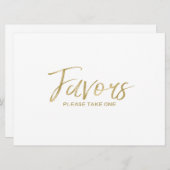 "好意"の結婚サイン |手スタイリッシュ入力金ゴールド (正面/裏面)