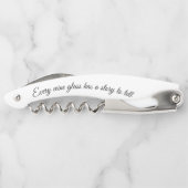 好最高のきなワインのコルク栓抜 ソムリエナイフ (裏面)