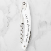 好最高のきなワインのコルク栓抜 ソムリエナイフ (正面)