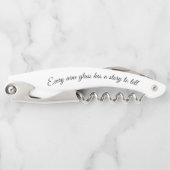 好最高のきなワインのコルク栓抜 ソムリエナイフ (正面)