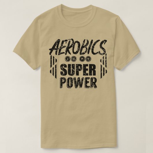 好気フィットネススポーツエアロビクス19 Tシャツ (デザイン正面)
