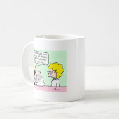 好気性の嫌気性細菌の科学者 コーヒーマグカップ (正面左)