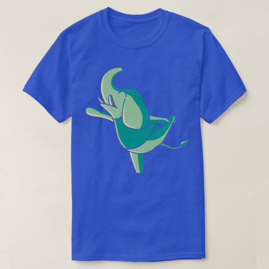 好気性ゾウ Tシャツ (デザイン正面)