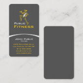 好気性フィットネスパーソナルトレーナー 名刺 (正面/裏面)