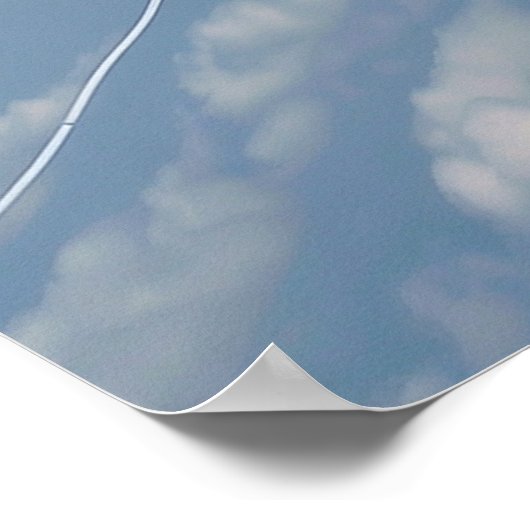 好気性飛行機 ポスター (角)