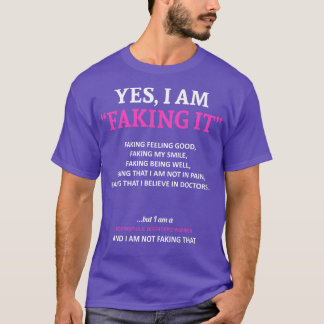 好酸球性障害認識度私はそれを偽っている Tシャツ