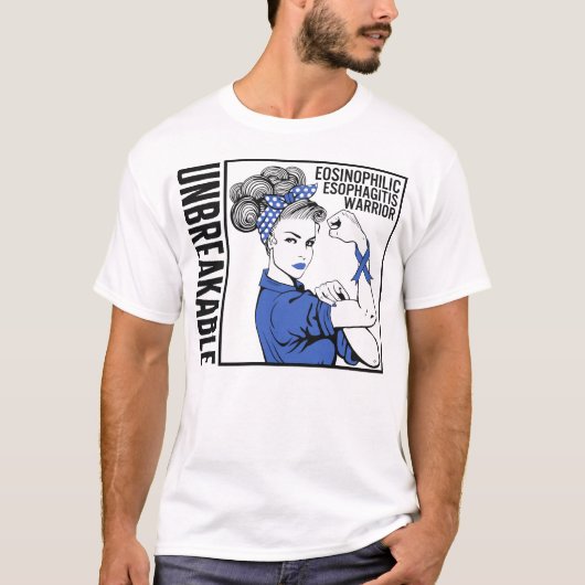 好酸球性食道炎戦士EOEシャツ Tシャツ (正面)