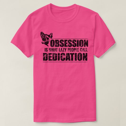 妄想は怠惰な人々が献身を呼ぶものだ Tシャツ (デザイン正面)