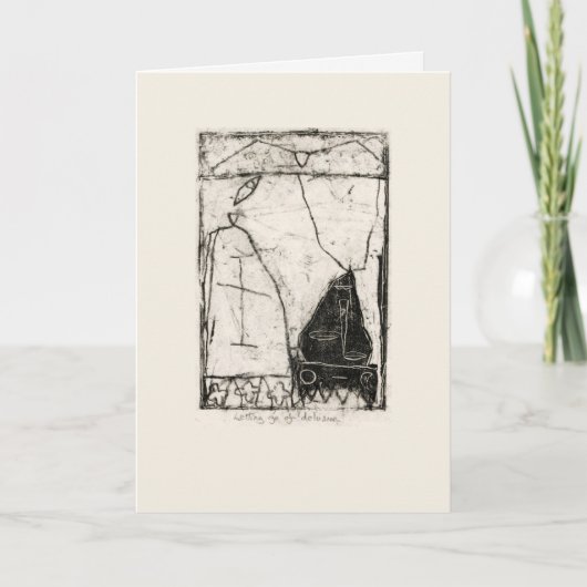 妄想を手放すこと カード (正面)