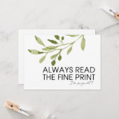 妊おもしろい娠が判明しベビー カード (正面/裏面インサイチュ)