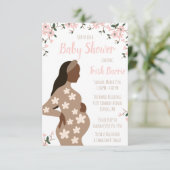 妊モダン婦フローラシャワー  招待状 (スタンド正面)