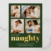 妊娠いけな発表クリスマス 箔シーズンポストカード (正面)