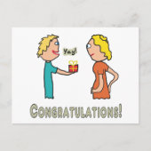 妊娠おめでとうございます ポストカード (正面)