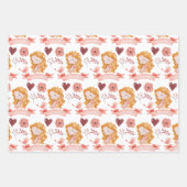 妊娠おめでとう包装紙シート ラッピングペーパーシート (正面2)