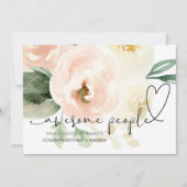 妊娠おめでとう姉妹への贈り物新生児 カード (正面)