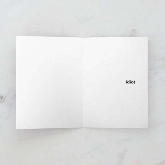 妊娠おめでとう！ カード (内部)