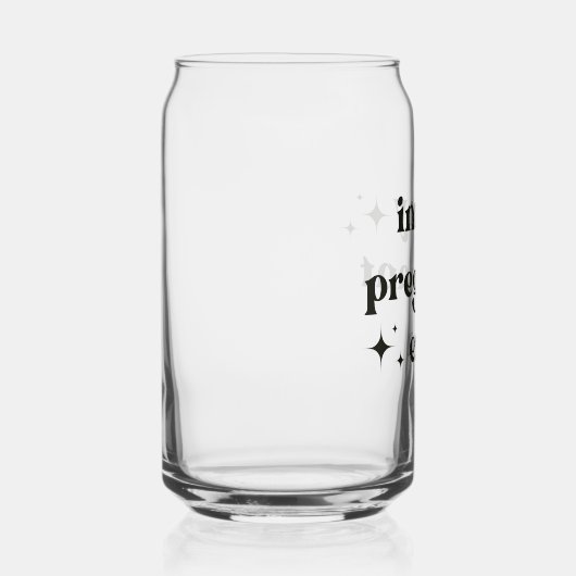 妊娠おもしろい時代のプレゼント ガラス缶 (左)