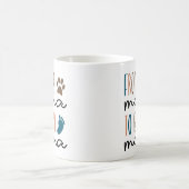 妊娠おもしろい発表ファーママ コーヒーマグカップ (中央)