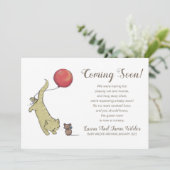 妊娠おもしろい発表 案内状 (スタンド正面)