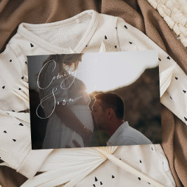 妊娠お洒落男女兼用 案内状