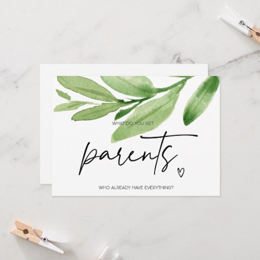 妊娠が両親の驚きを明らかにするベビー カード (正面/裏面インサイチュ)