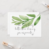 妊娠が新しい祖父母を明らかにし、ベビー カード (正面/裏面インサイチュ)