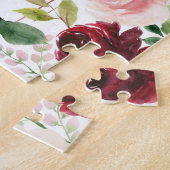 妊娠が明らかになると期待しユニークています ジグソーパズル (側面)