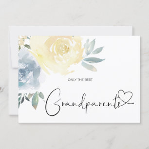妊娠が祖父母素晴らし新生児を明かす カード