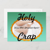 妊娠したハガキを推測 案内ポストカード (正面/裏面)