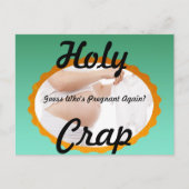 妊娠したハガキを推測 案内ポストカード (正面)