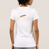 妊娠したロボット-女性(破壊される) Tシャツ (裏面)